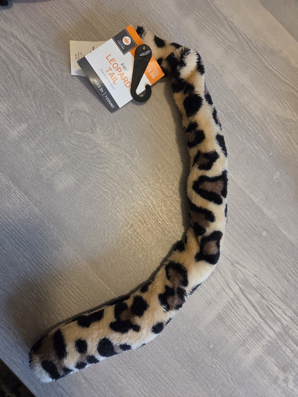 Kids' Leopard Tail Costume Accessory